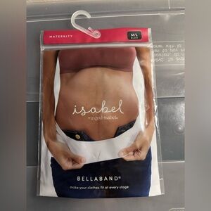 Bellaband Maternity Belt Black Size M/L Isabel by Ingrid & Isabel
